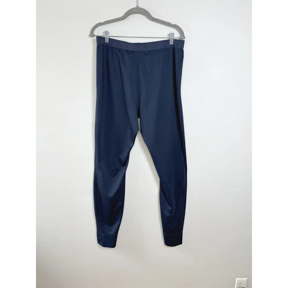 Patagonia Capilene Base Layer Long Johns Men XL Navy Blue Thermal Midweight Pant